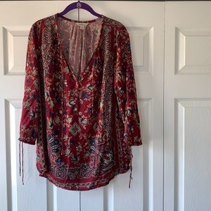 Lucky Brand Floral Top